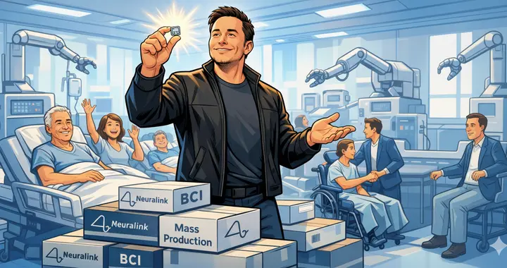 馬斯克宣布：量產腦機接口，手術全自動化