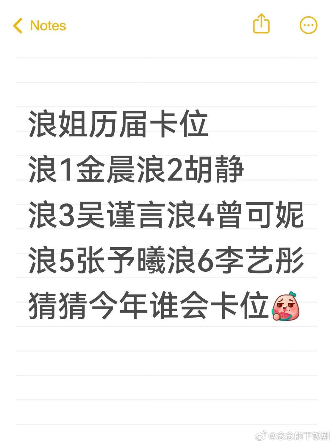 乘风破浪的姐姐2026卡位预测乘风破浪的姐姐‖ 