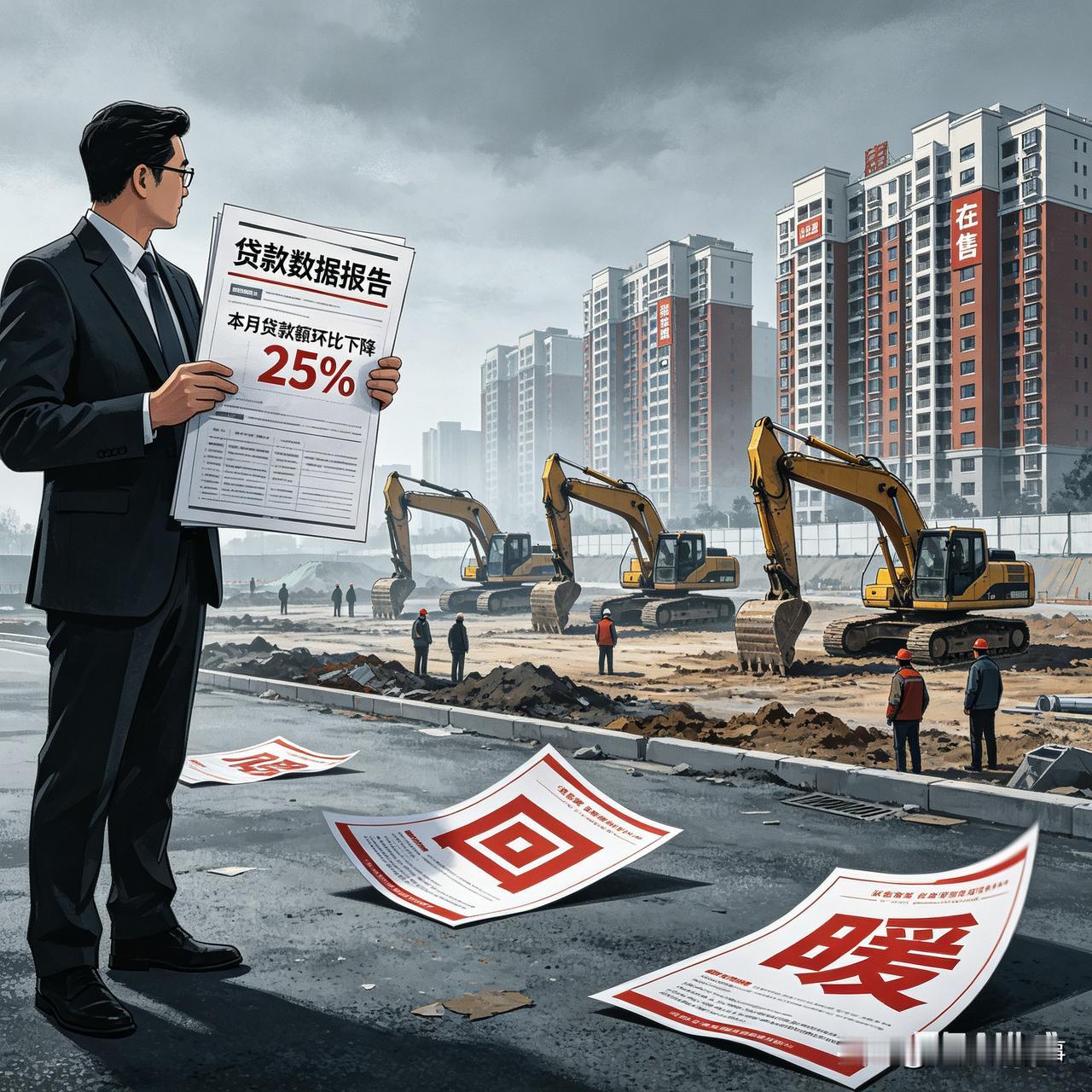 别吹了！央行数据打脸楼市小阳春：老百姓不敢借钱，只敢存钱！[捂脸]
 
还在刷到