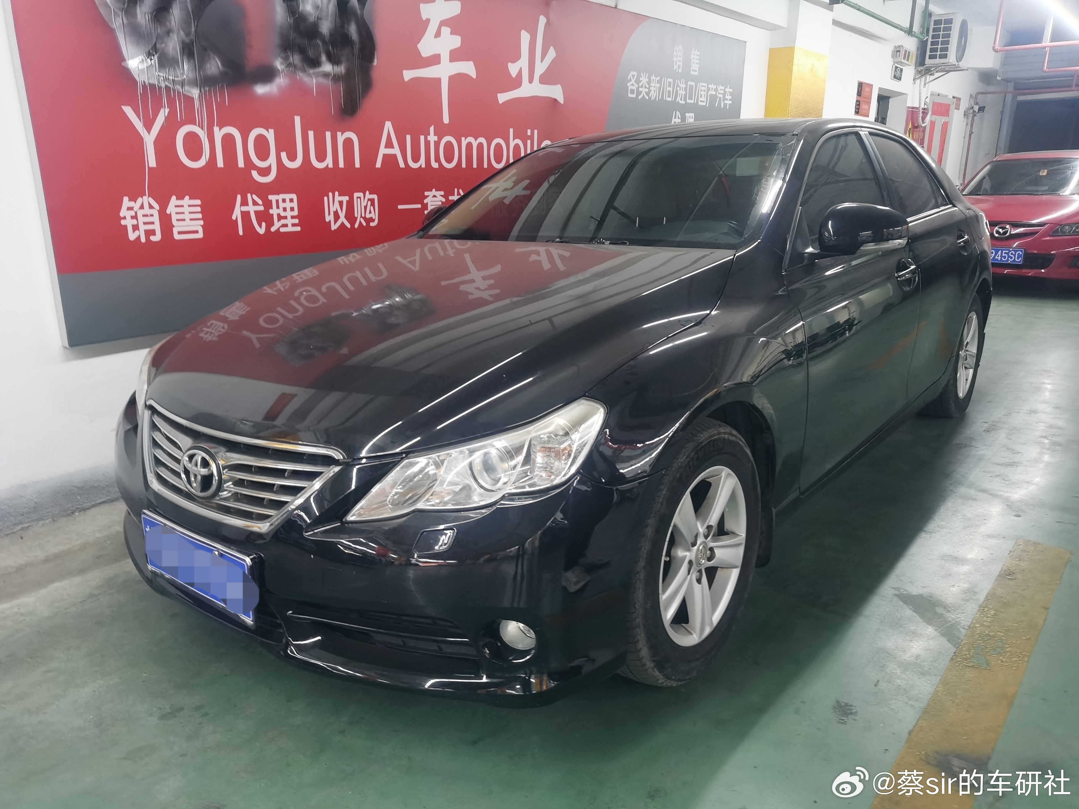 新到2012年丰田锐志，2.5大V6，皇冠同款发动机，车况飒版，内饰清爽，价格适