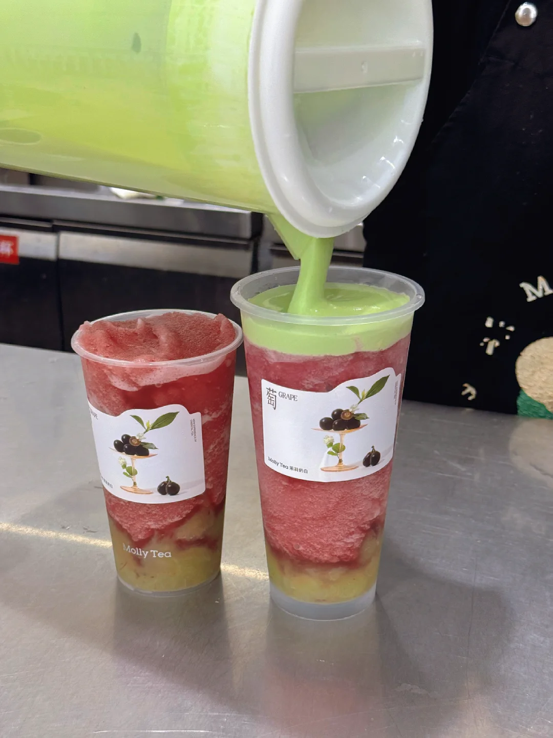 茉莉奶白🍇新品这个奶盖硬控住了我！