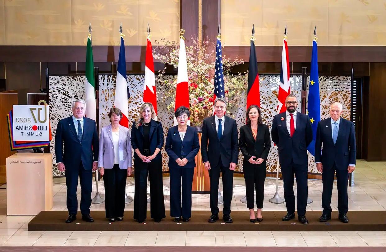 七国集团最新声明：不准中国援俄、不准解决台湾问题、不准限制稀土出口，三条禁令一字