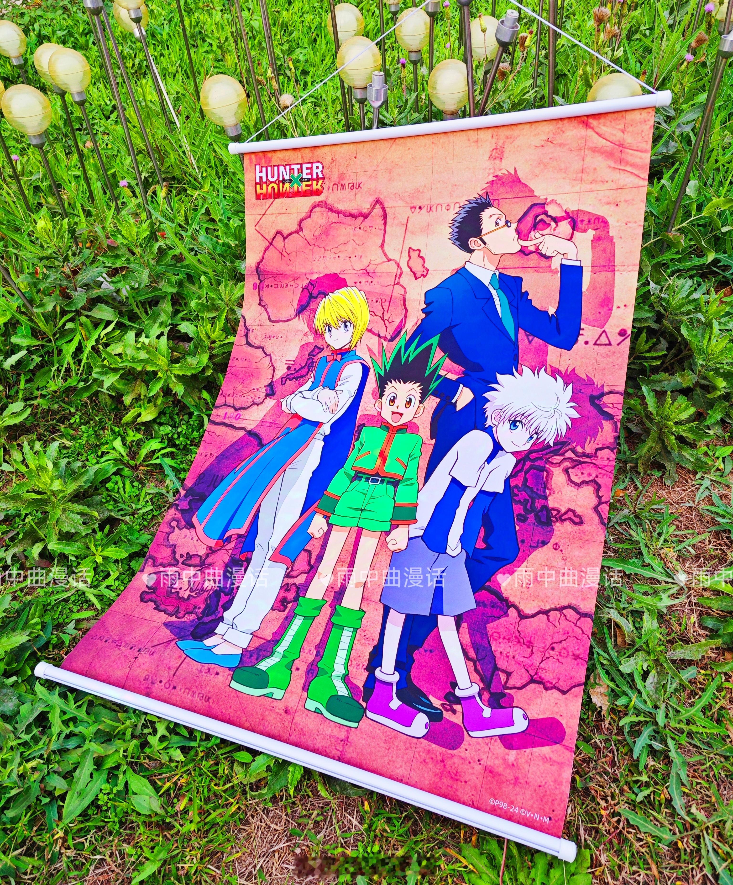 #动漫[超话]##开学开新谷##全职猎人# 新款挂画，超大，很美貌[爱你] ​​