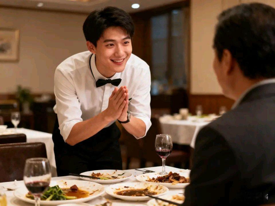 饭局结束，客人一句“你破费了”，回答可有讲究。低情商回“不客气，没多少钱”，瞬间