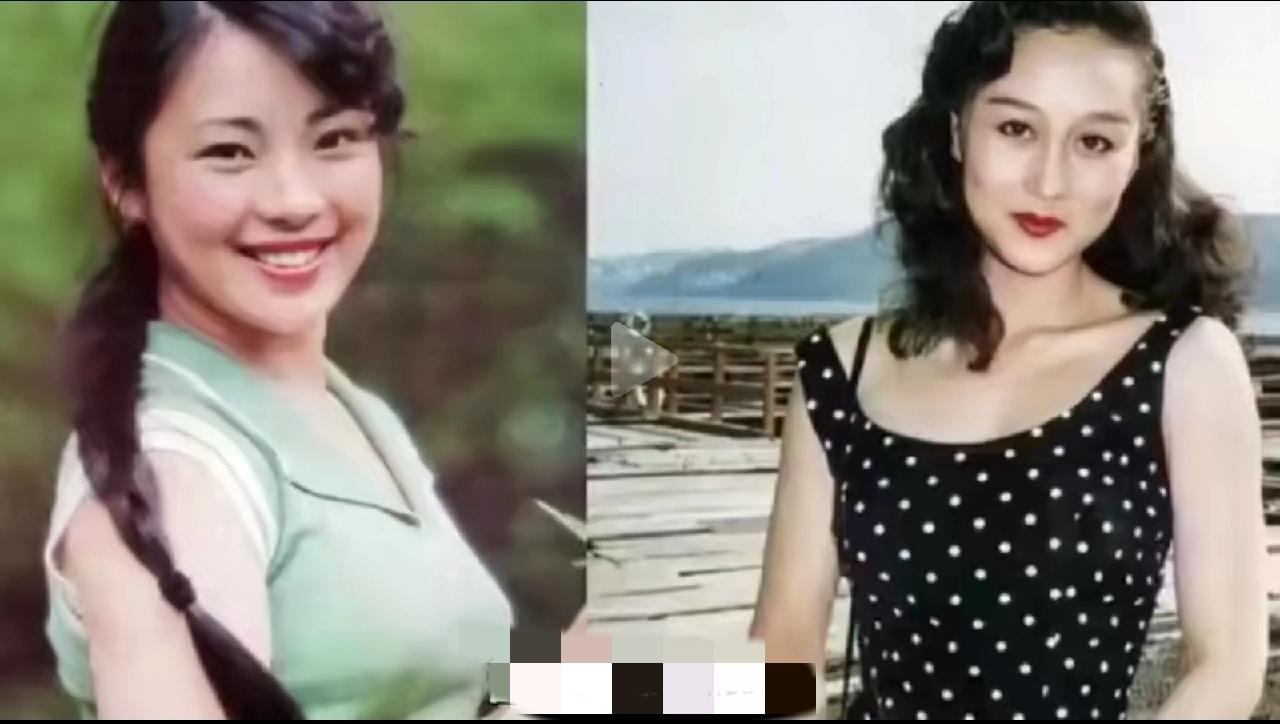 李连杰的前任和现任年轻时候的颜值对比，年轻时候的黄秋燕自带一股侠女风范，五官大气