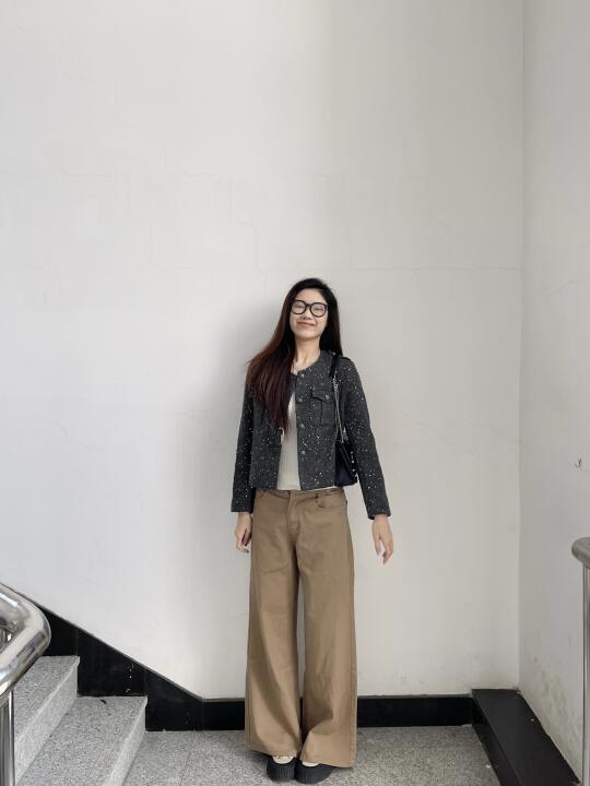 176高个子 | 喜欢今天的慵懒时髦感🤍