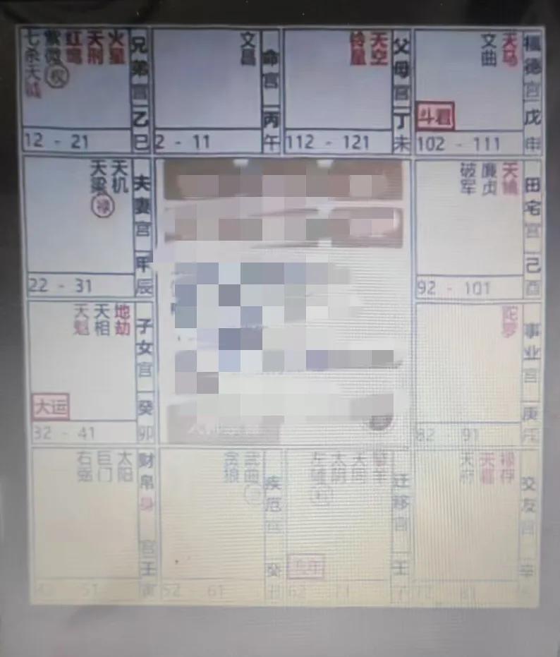 
紫微斗数大运飞星案例解析：
大运事业宫，宫干丁，丁阴同机巨
禄入大运子女宫，在