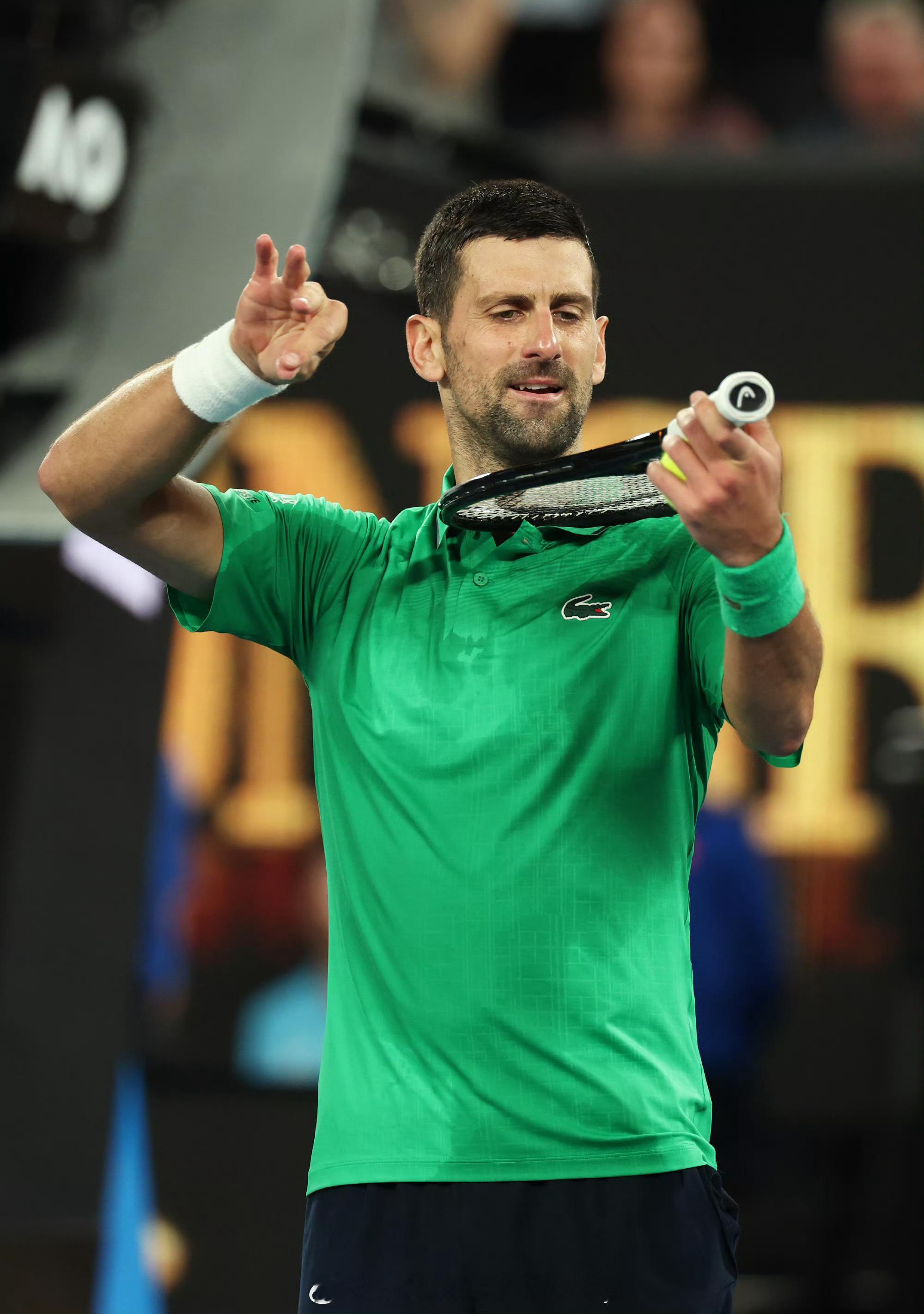 谁能想到德约科维奇6:3搬回一盘这很澳网德约科维奇vs辛纳澳网2026