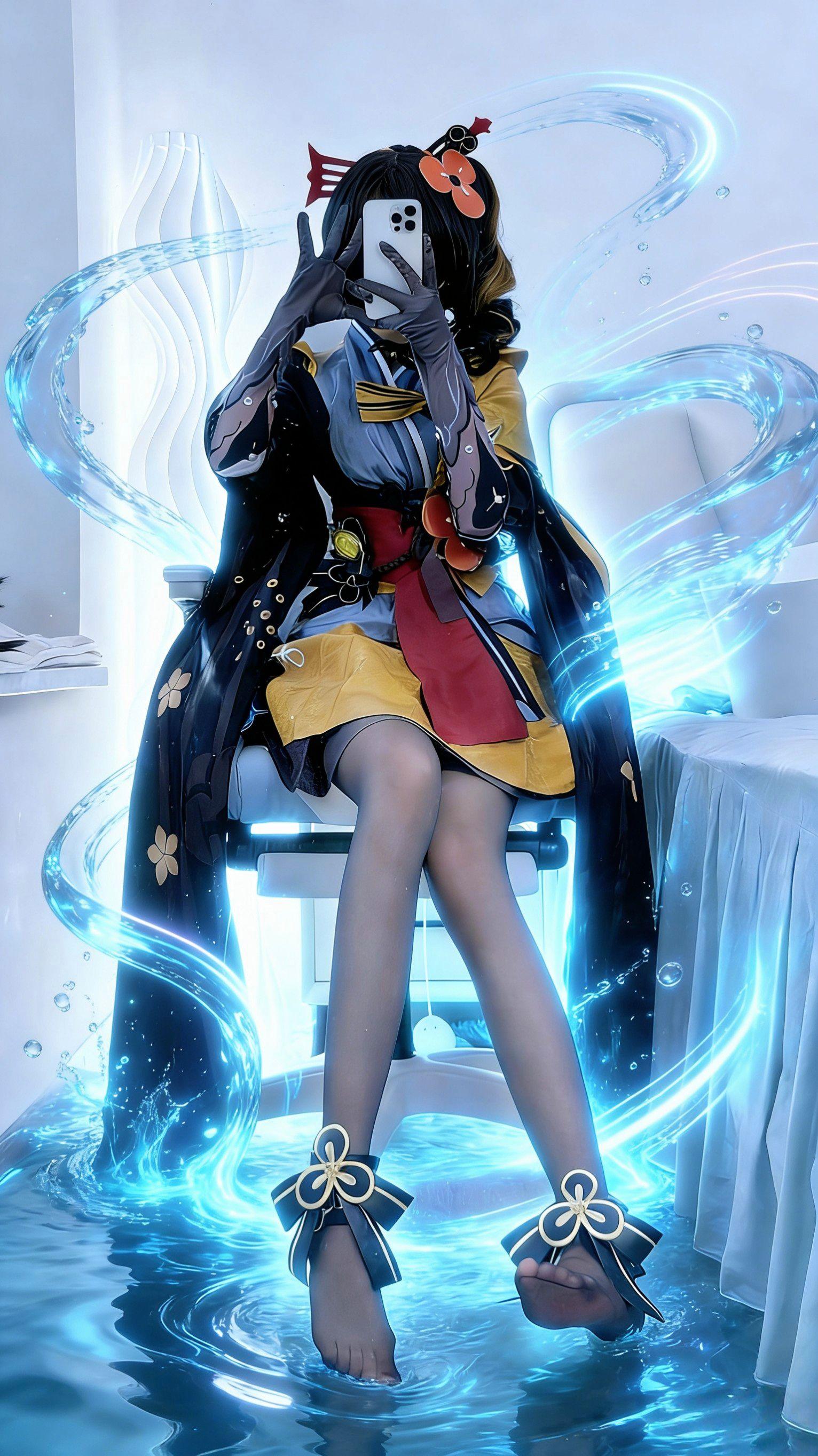 三选一哦。银狼cos