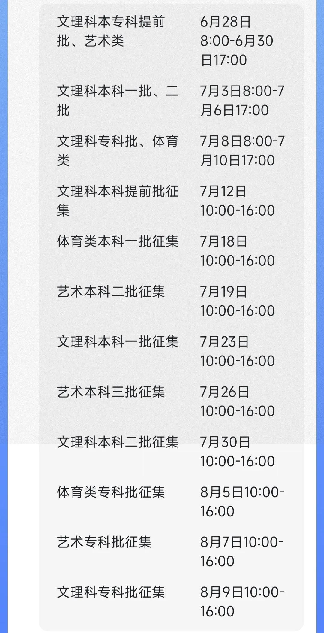2022年志愿填报已经开始，每年志愿填报时间都非常紧张，每一批次志愿填报都只短短