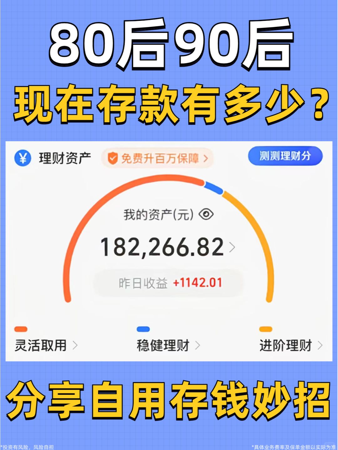 8090后存款调查💰钱放哪里利息更高？