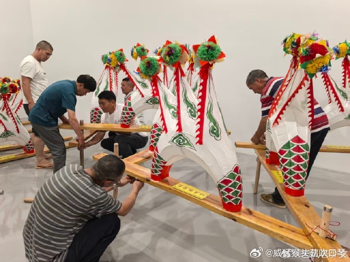 浙江仙居安山板凳龙入藏仙居博物馆非遗板凳龙实物正式入藏县域博物馆，珍贵民俗藏品妥