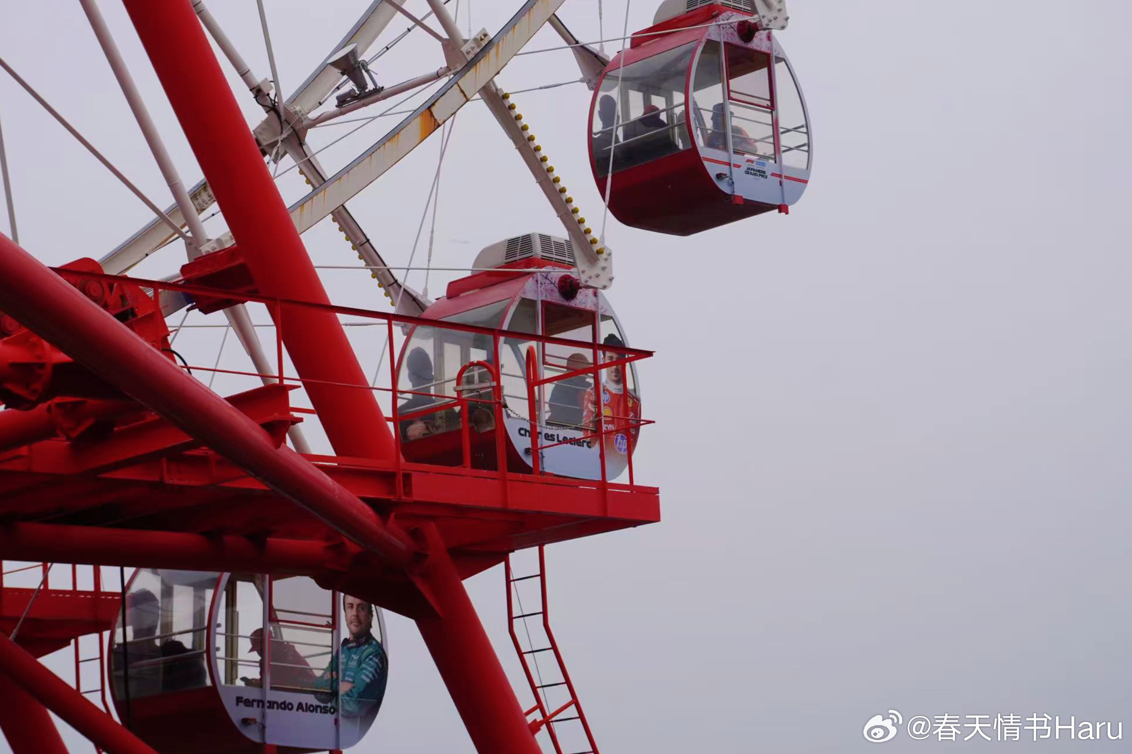 这周末跑来看F1，日本站这个摩天轮实在是太好拍了 