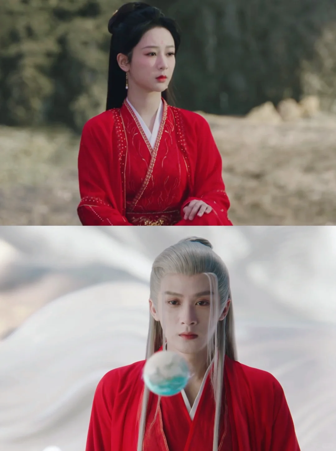 小夭大婚前 身着红衣在海边等了相柳七日…😭