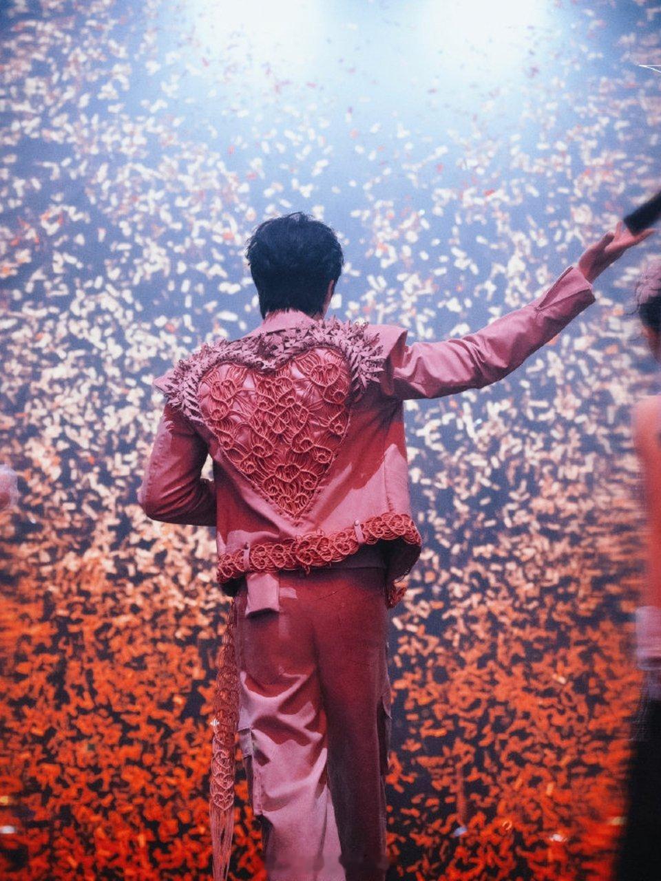 这是一个光凭背影就能蛊到我的男人。刘宇宁的2025巡演﻿ ﻿刘宇宁上场哇声一片摩