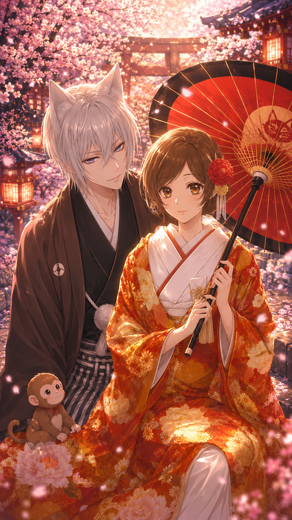 「元气少女缘结神」壁纸🎏丨日漫壁纸丨日本漫画丨动漫仲夏狂欢季丨盛夏壁纸大放送丨