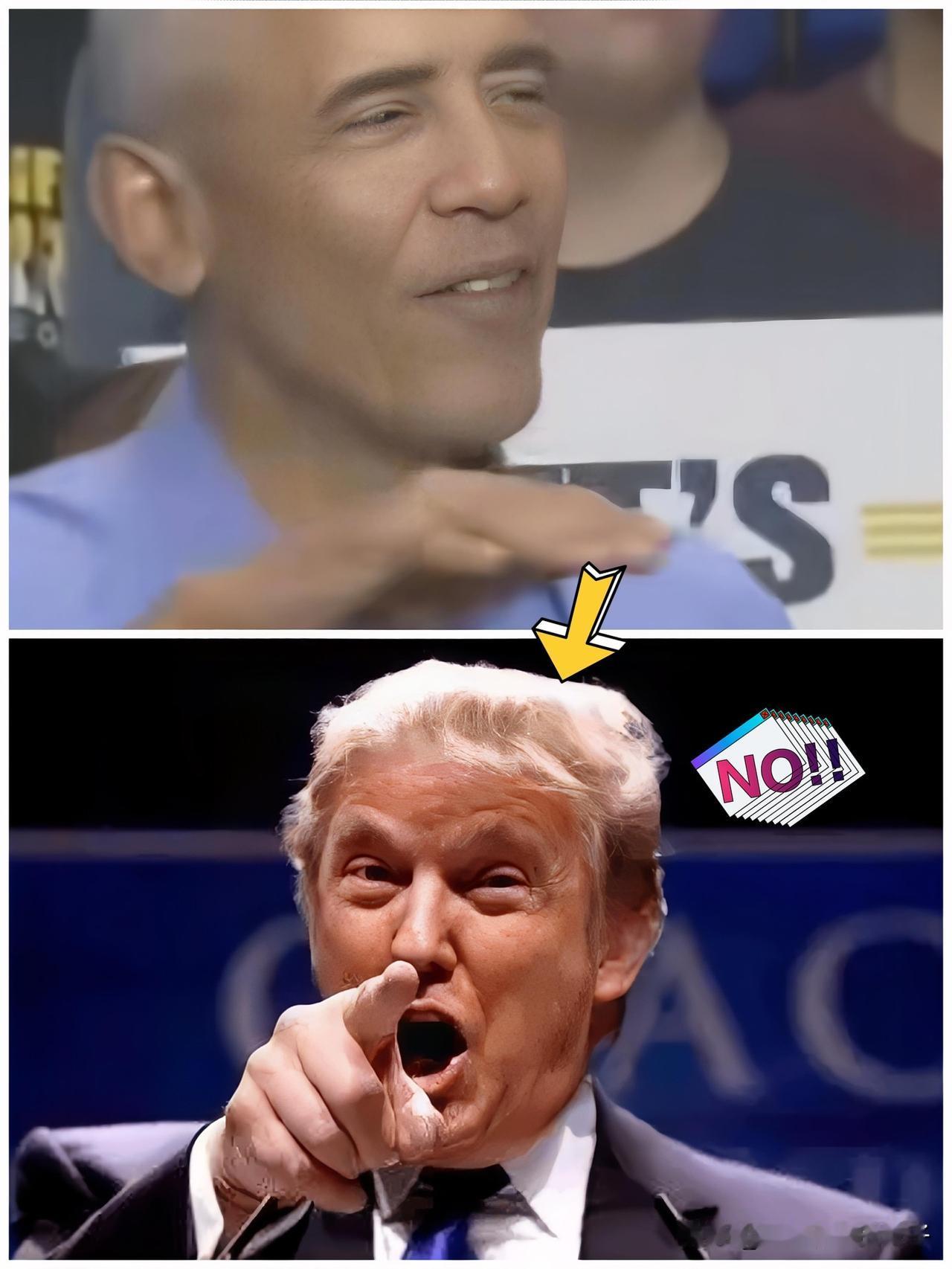 果不其然！

当奥巴马亲自下场开撕，

才知道懂王把白宫真人秀演成了灾难片续集。