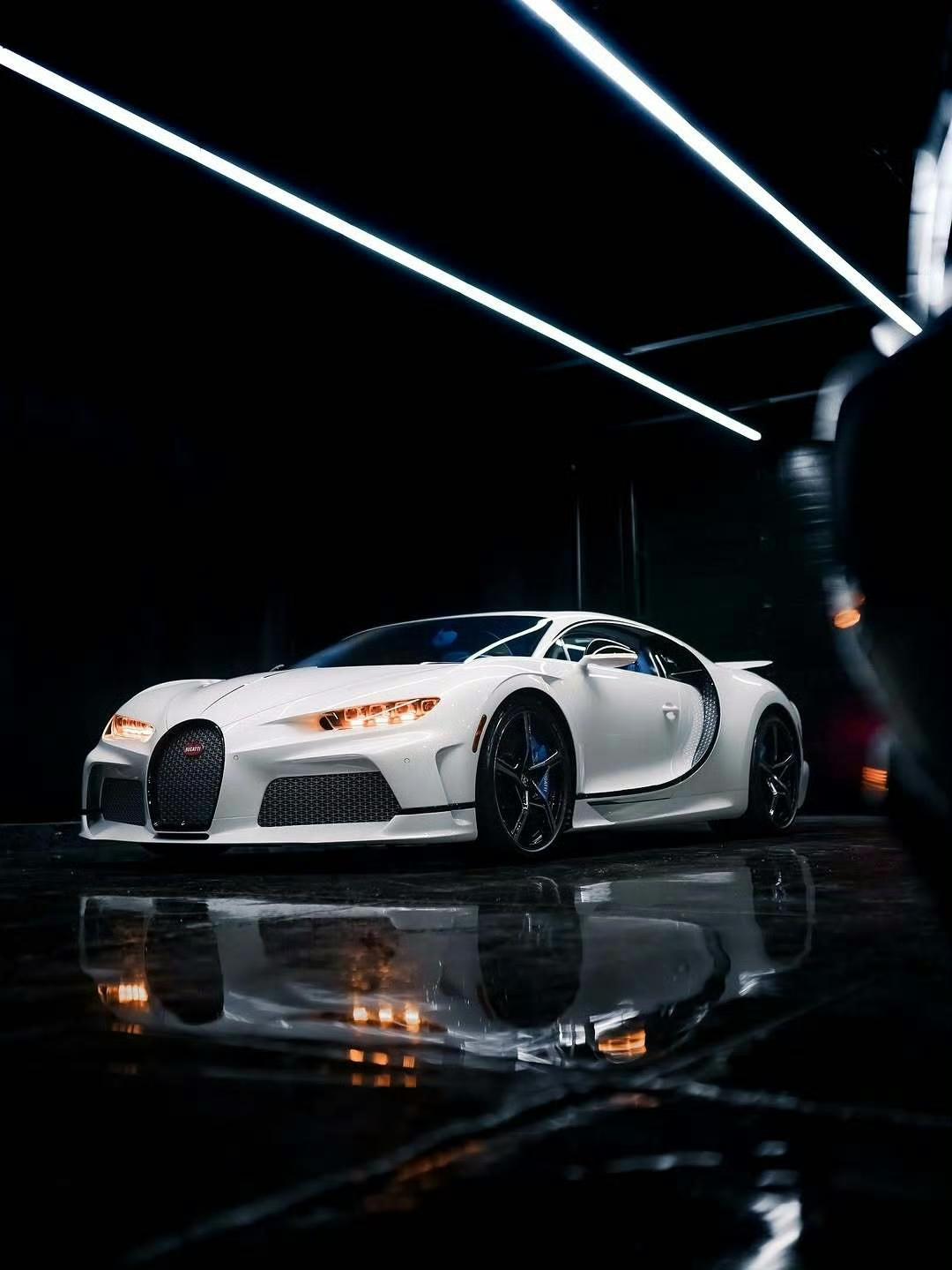 布加迪 Chiron Super Sport（冰川白）