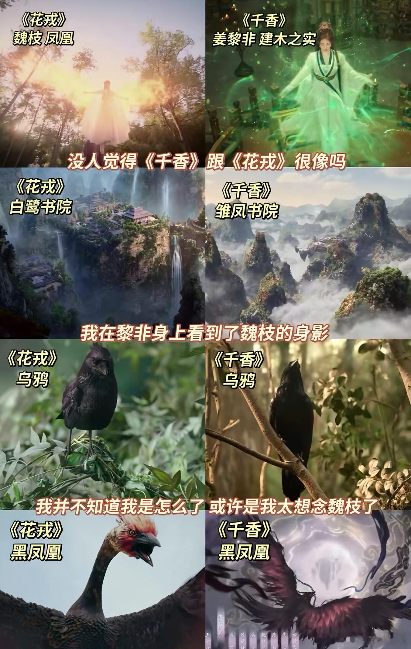 我觉得《千香》剧情有点像《花戎》，我也在姜黎非身上看到了 魏枝的身影，因为姜黎非