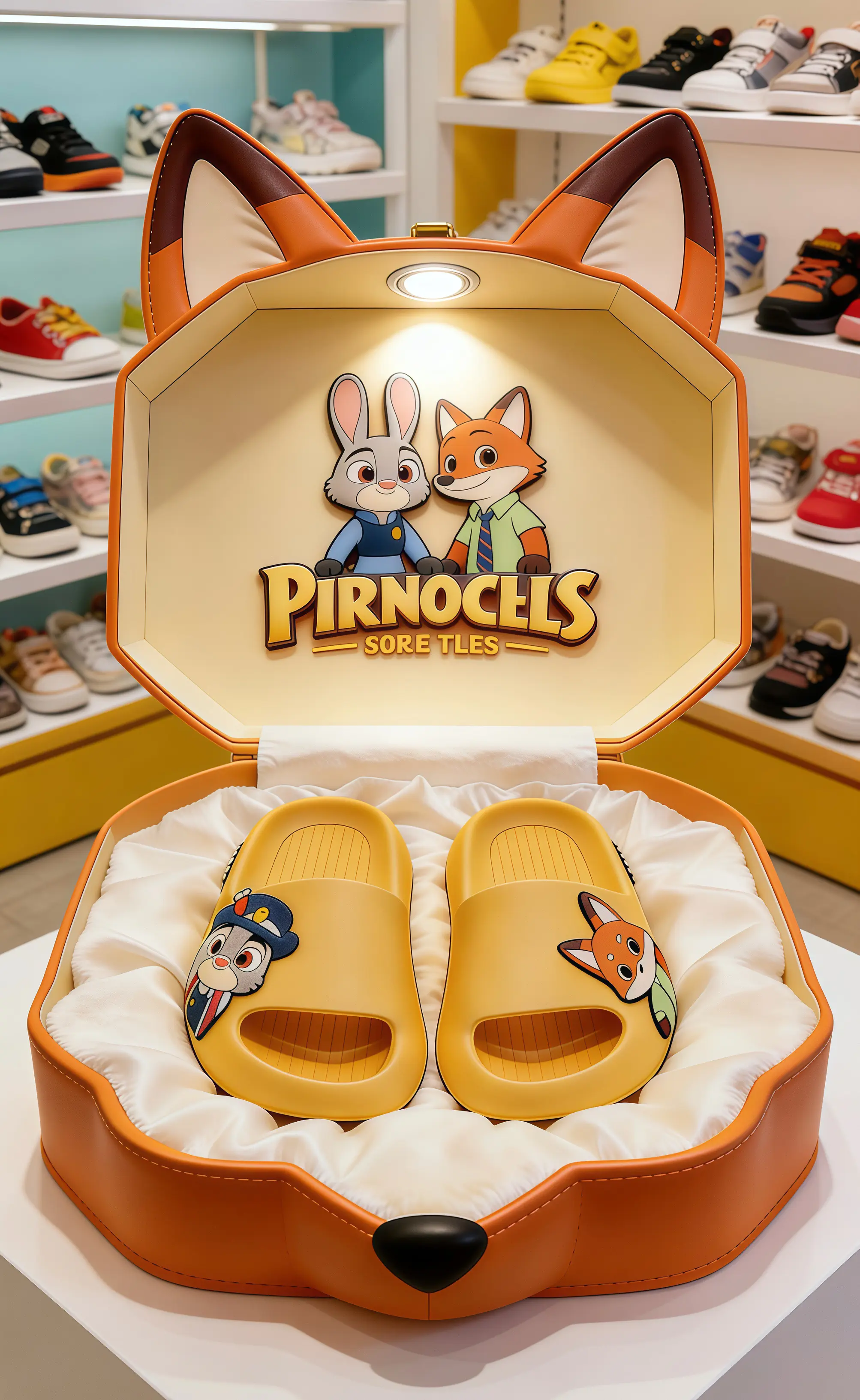 儿童拖鞋 洗澡拖鞋 疯狂动物城 朱迪尼克 拖鞋推荐