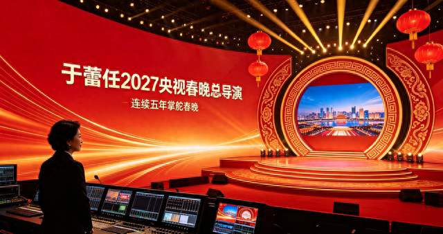 官宣！于蕾担任2027央视春晚总导演，连续五年掌舵春晚