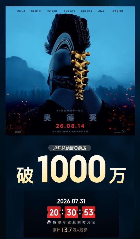好导演好演员好电影
马特·达蒙也来中国了，我上一次见到他是在整整十年前
	
奥德