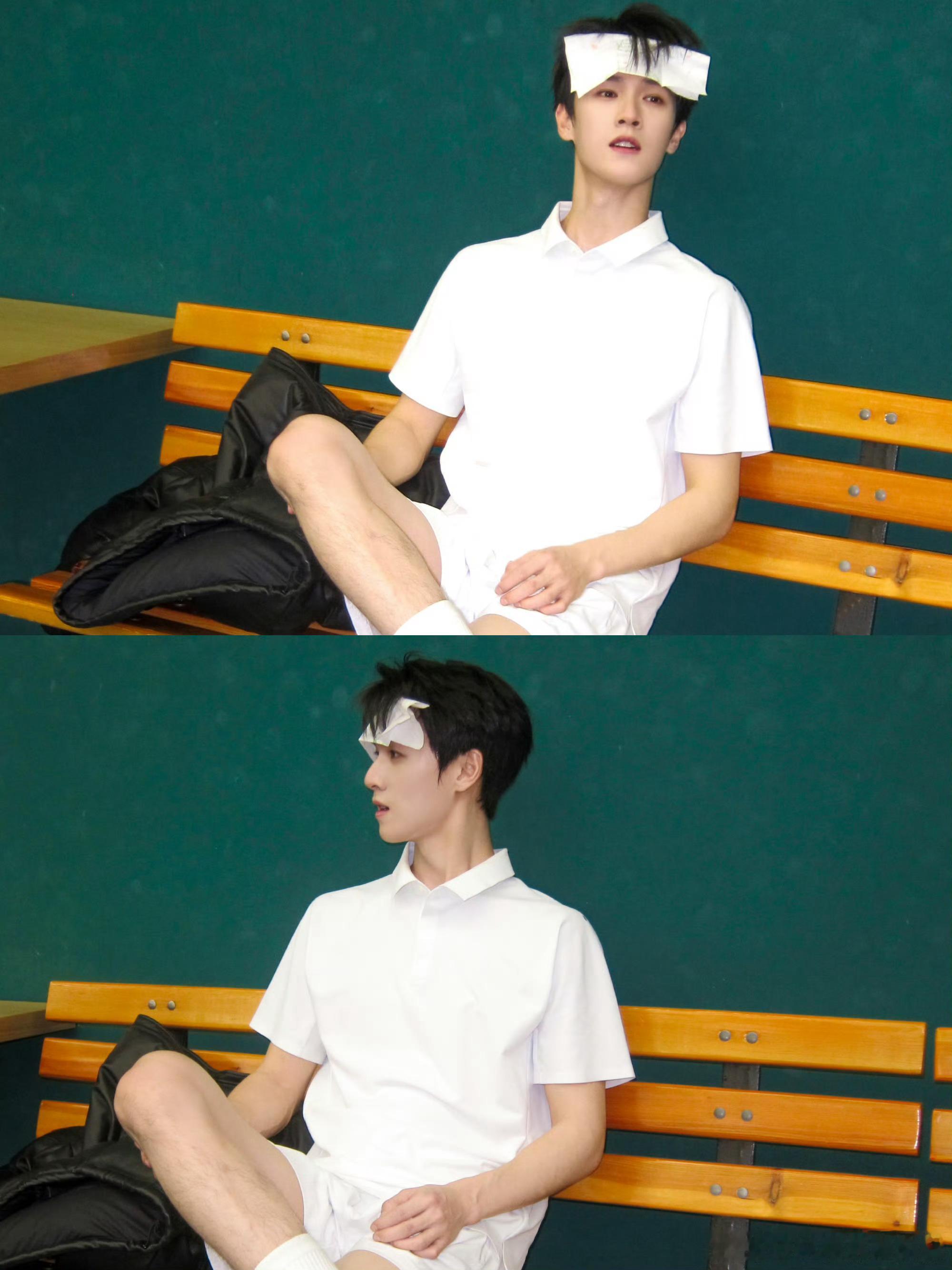 李昀锐开工plog最帅的🎾少年！开工照超帅！想起小林篮球场上那组出圈照了男孩子