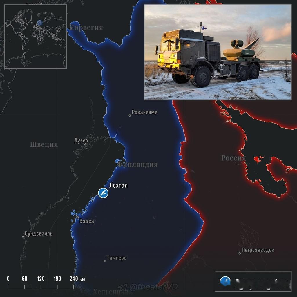 🚚🇫🇮🇩🇪 芬兰武装部队测试了“天空观察者”（Skyspotter）反