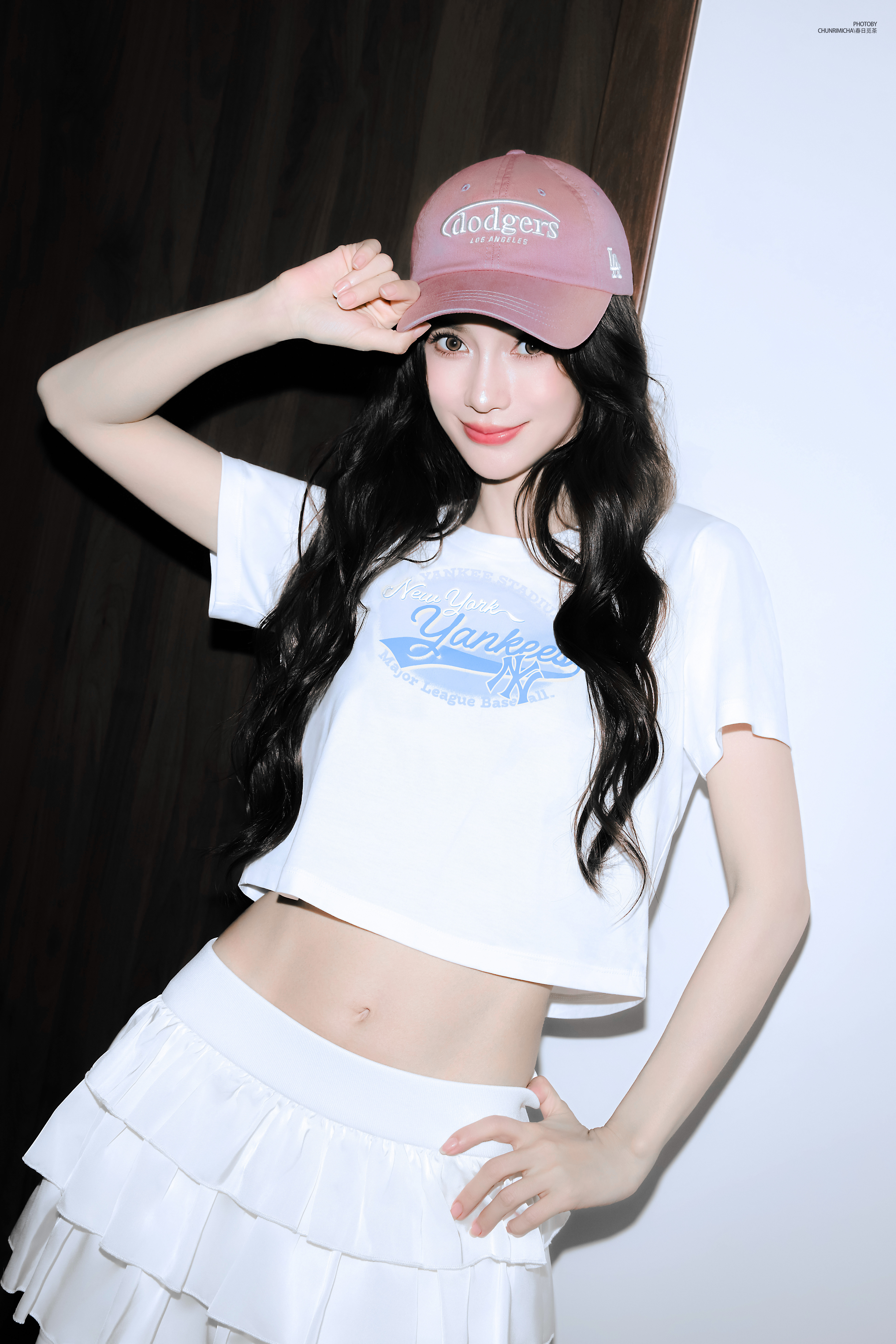 🔹angelababy  ×  MLB推广图angelababy 打歌后台随拍