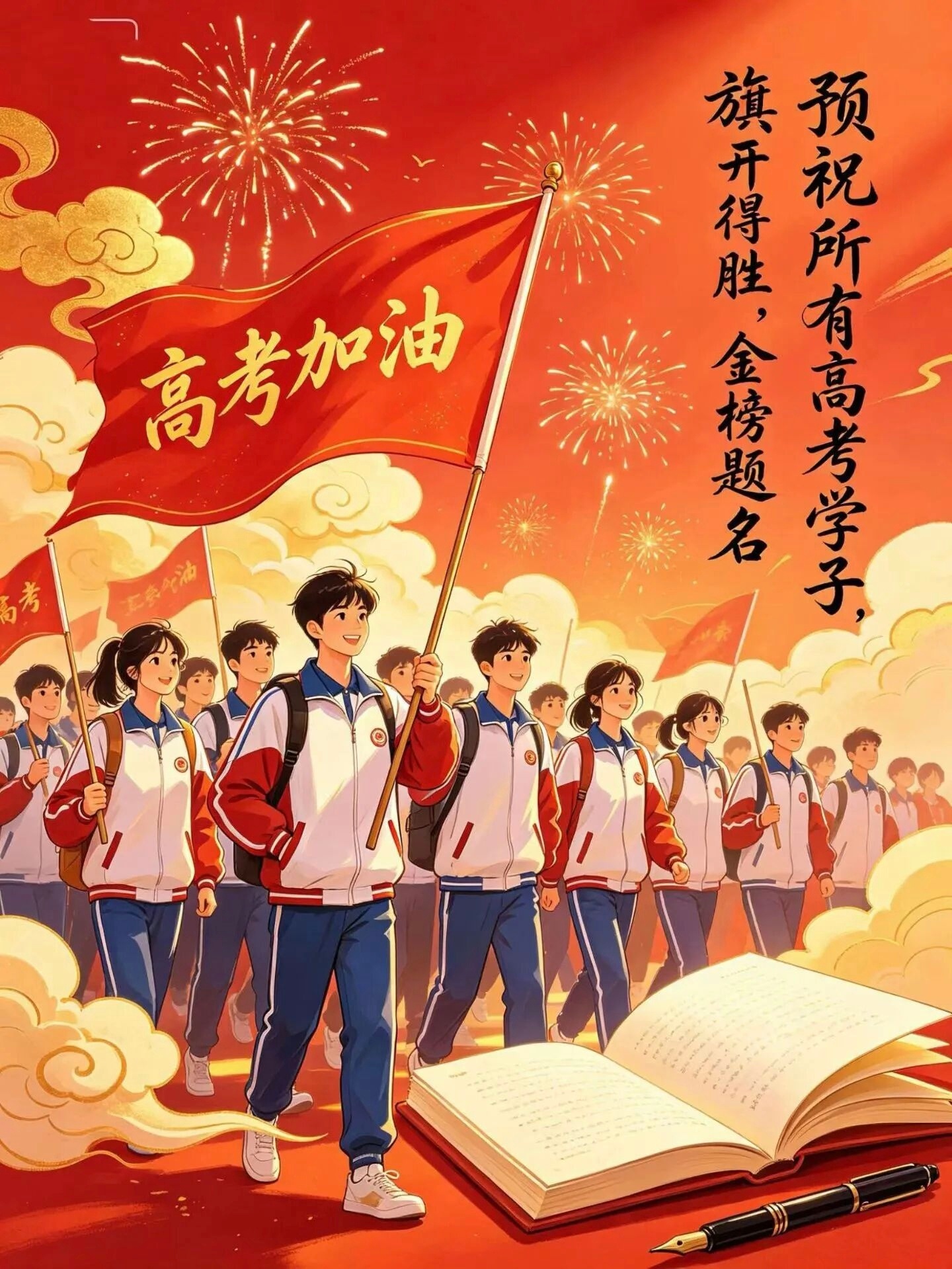 大学生喜爱内容共创计划高考加油高考在即，家长分清可为与不可为，舒缓亲子焦虑可做的