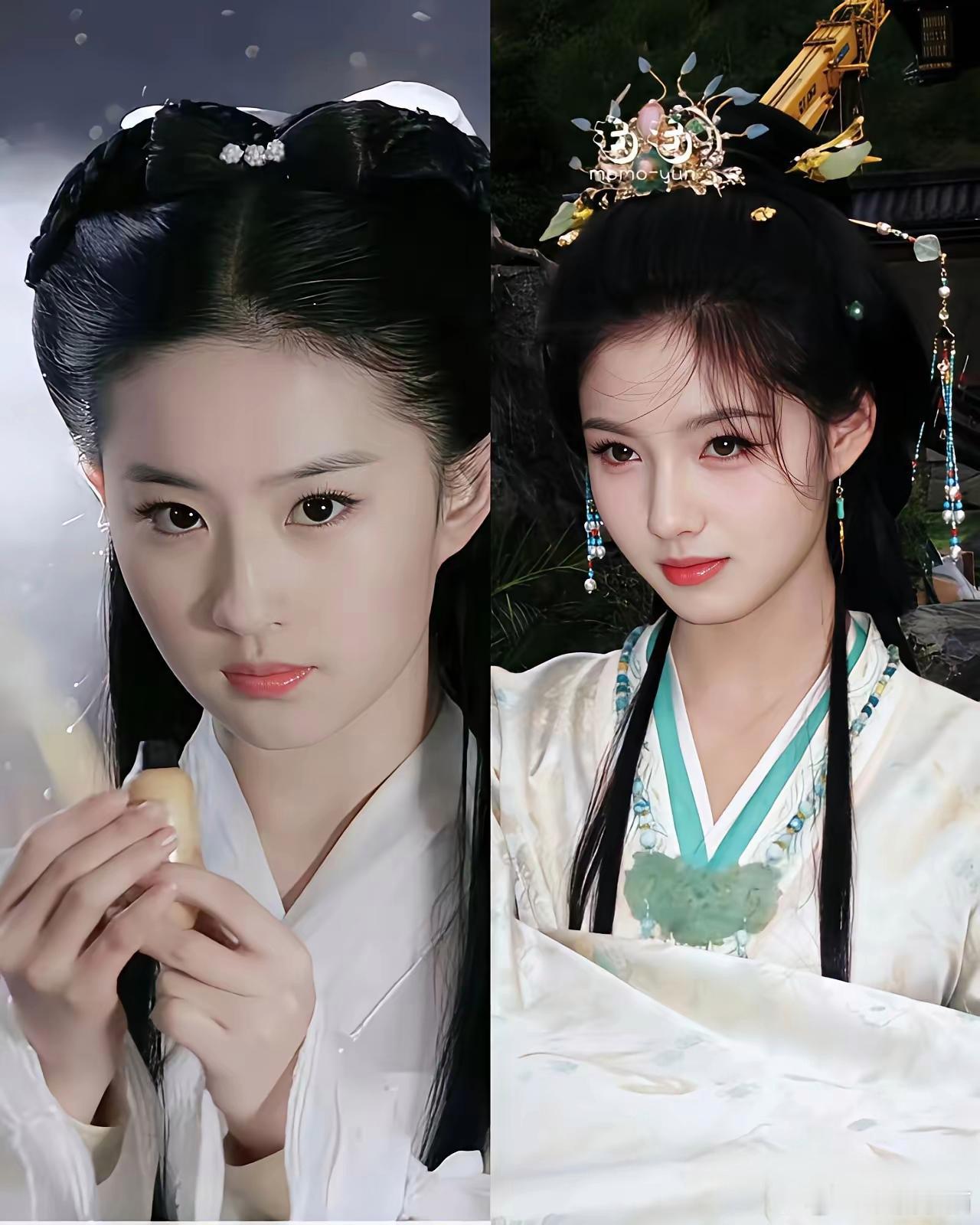 同样少年演古装，刘亦菲和艾米评价天差地别不是双标 
