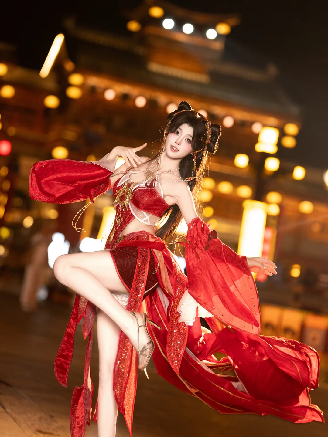 “起猛了，看到了火灵儿！”🔥