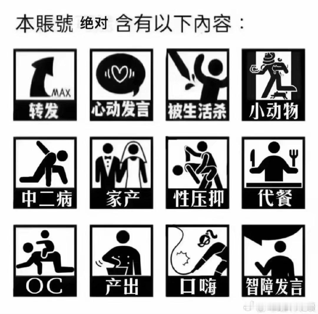 本账号含有以下内容 ​​​