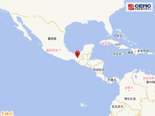 墨西哥发生5.8级地震