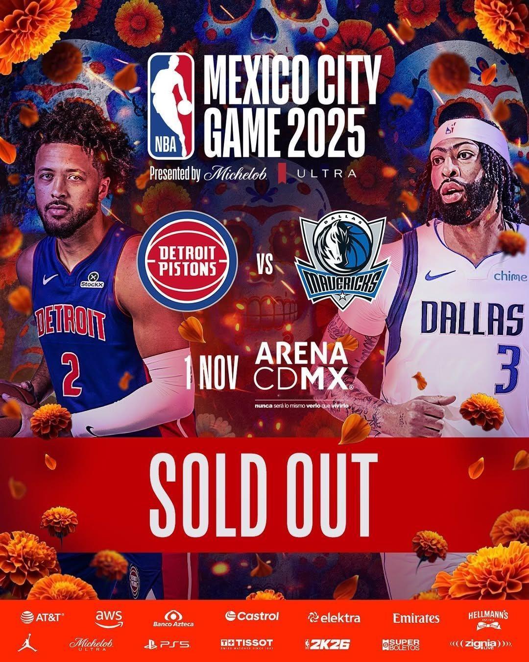 浓眉预计会缺席球队在墨西哥城对阵活塞的比赛 安东尼戴维斯[超话] ​​​