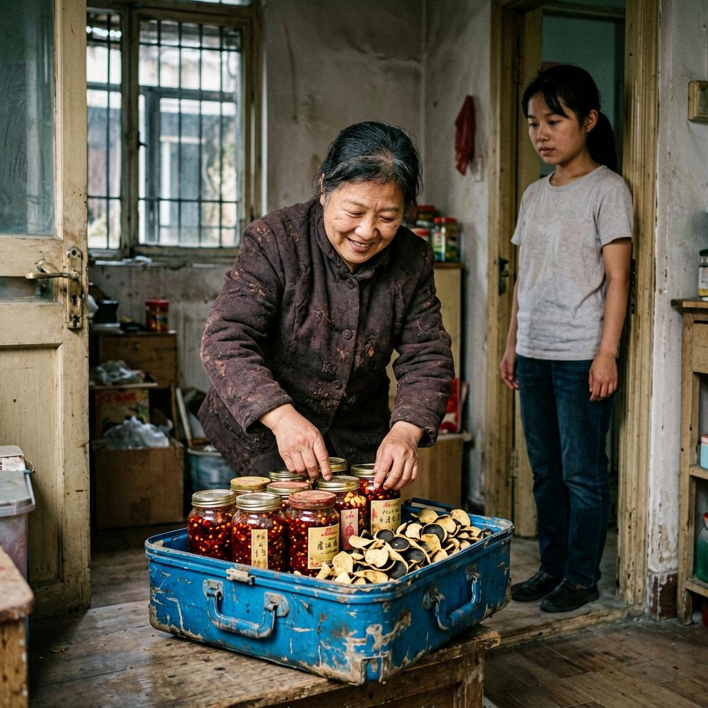 我妈改嫁那天，行李箱里竟塞着已故父亲的遗像
我表妹昨天在电话里跟我哭，说她妈要改
