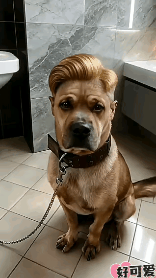 这狗狗也太“郭里郭气”了吧！
撞脸大明星的模样，
简直让人不敢相信自己的眼睛！