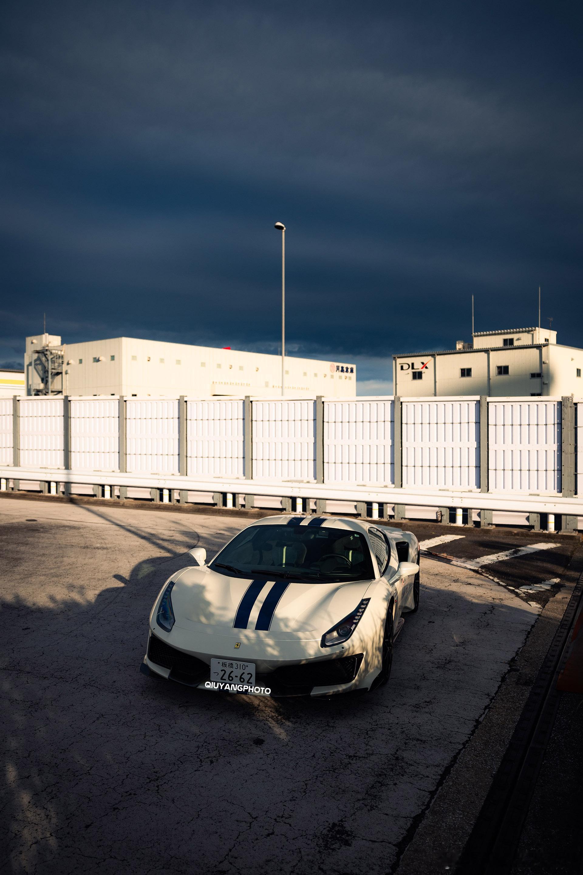 Ferrari 488 Pista cars01豪车拍 辰巳的傍晚🌆  ​​​
