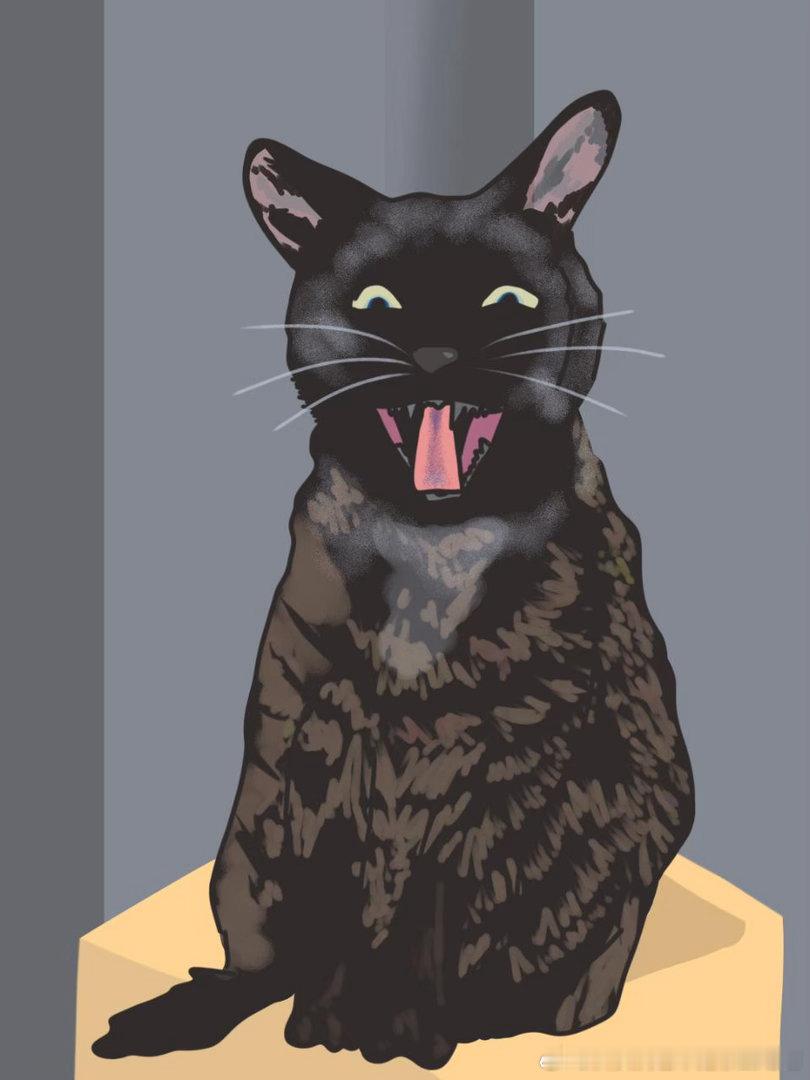 49446【丑猫卢浮宫】画了48590，测包求回关发图 