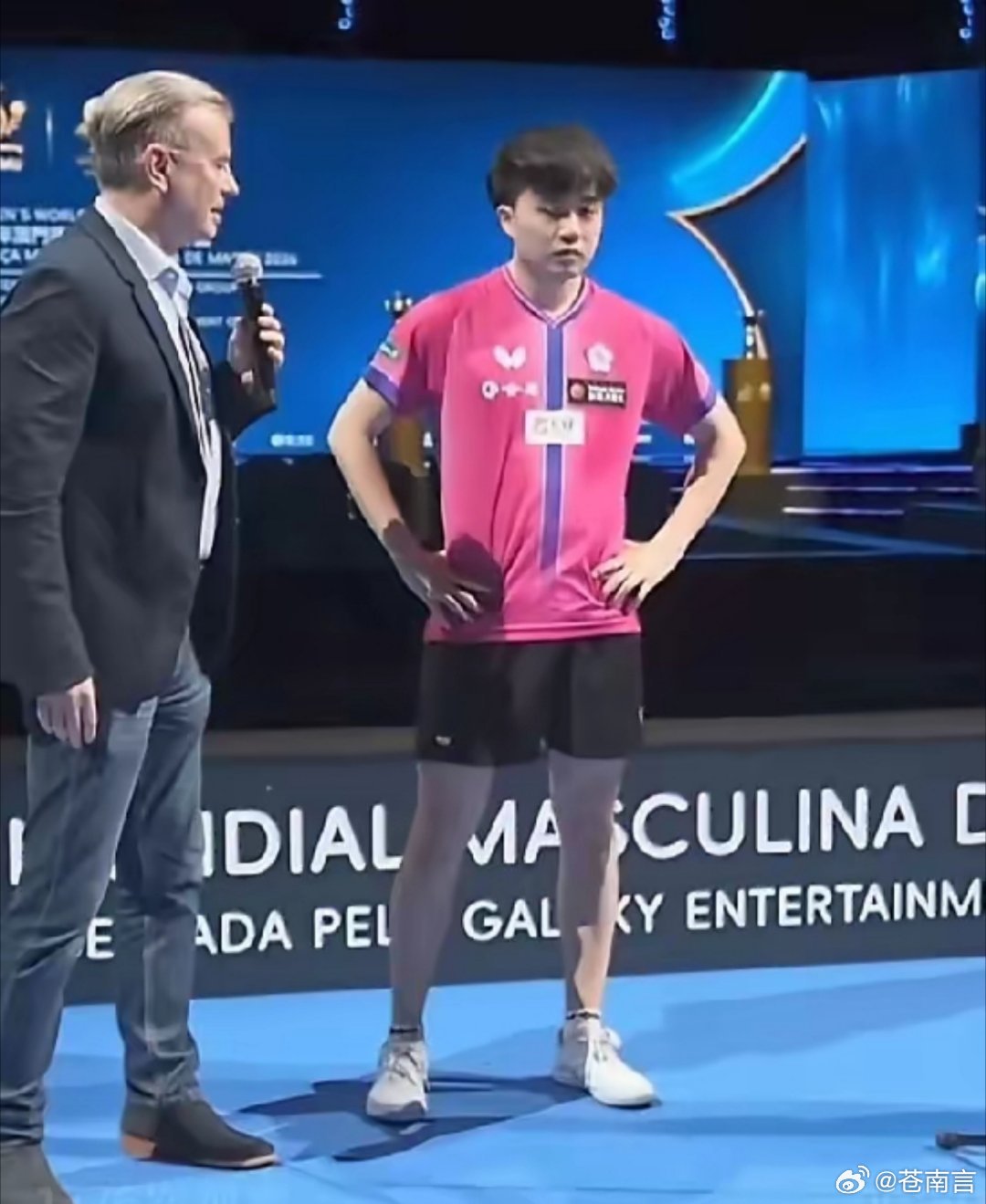 林昀儒4比1张本智和林昀儒：我也知道他是非常强大的对手，我们也打了非常多次，我也