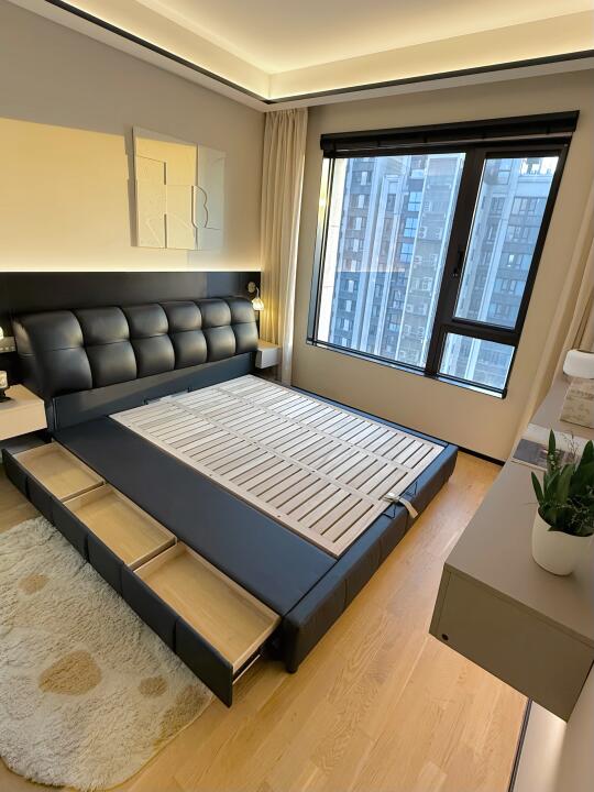 看完包会❗️网购泡芙储物床保姆级攻略来了