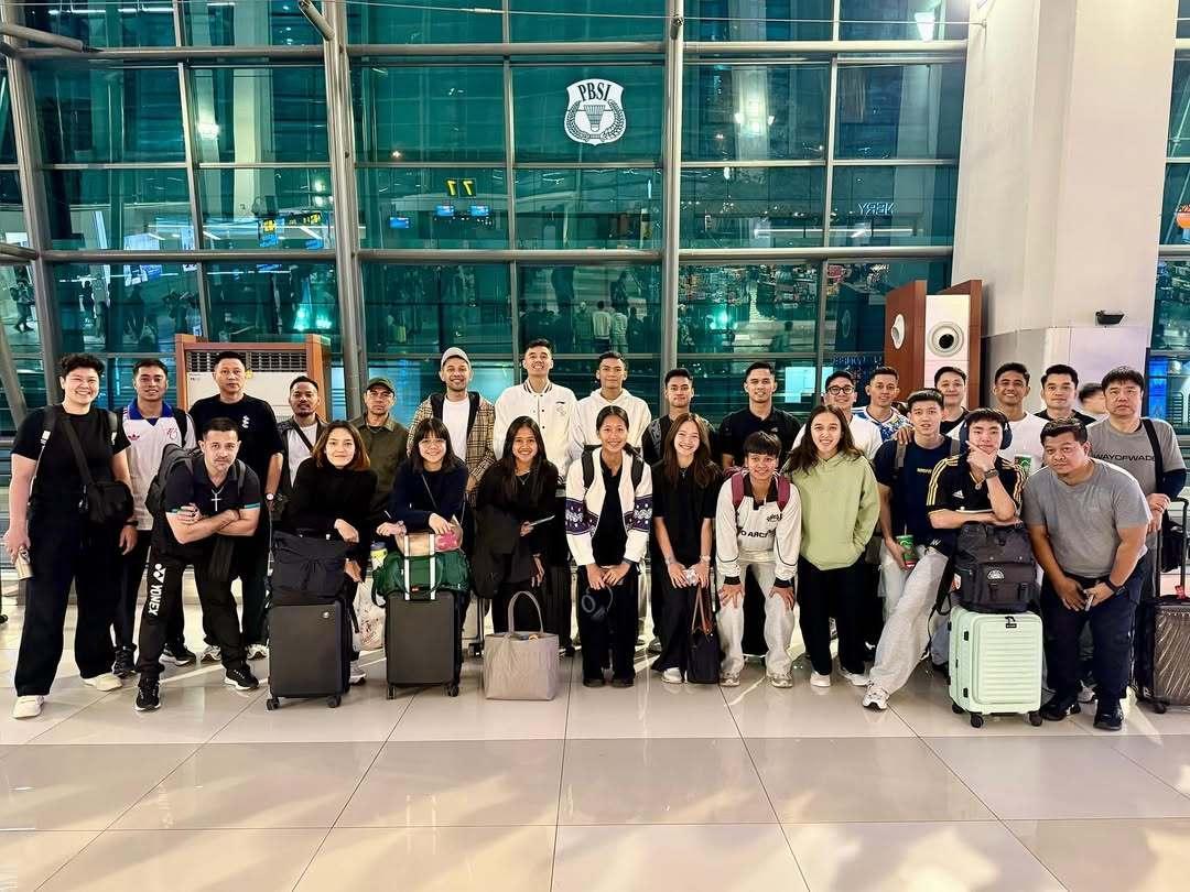 印尼队出发全英✈️2026年全英羽毛球公开赛