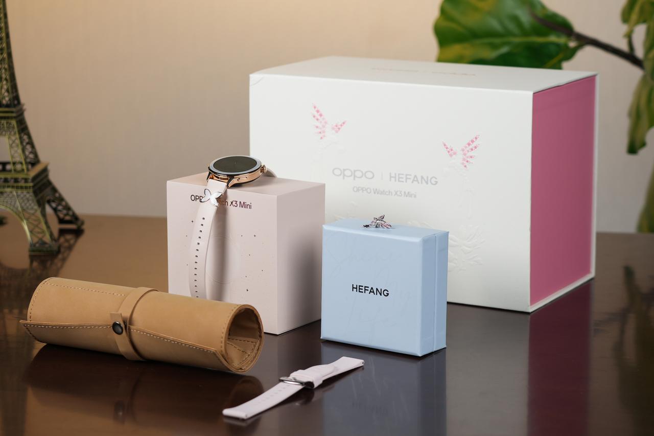 关于七夕礼物怎么选，OPPO绝对超懂，OPPO×HEFANG 联名手表礼盒，真的