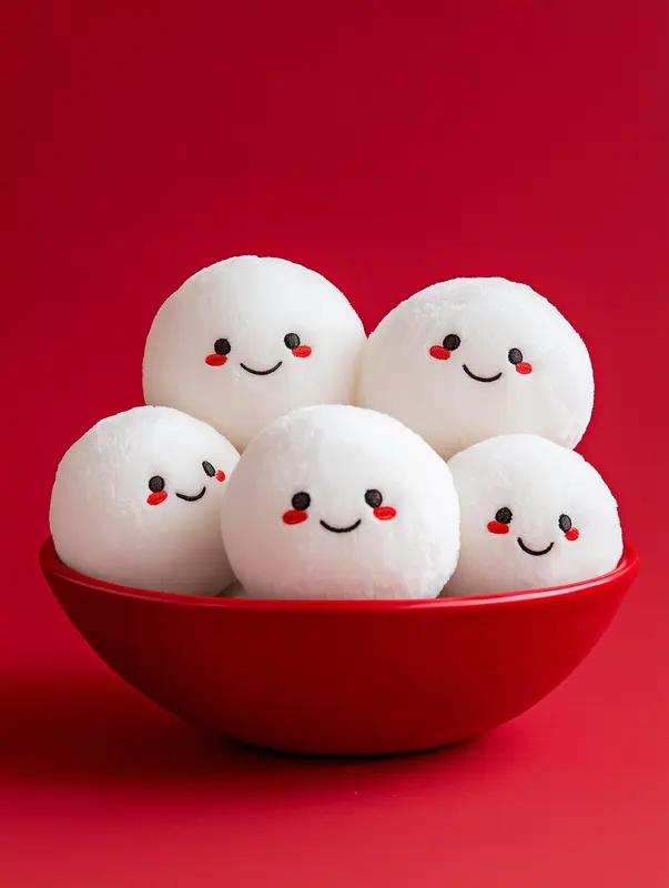 元宵佳节，巨型汤圆火了！最近网上一段视频，博主乡村妈妈做的特大号汤圆，个头大如馒