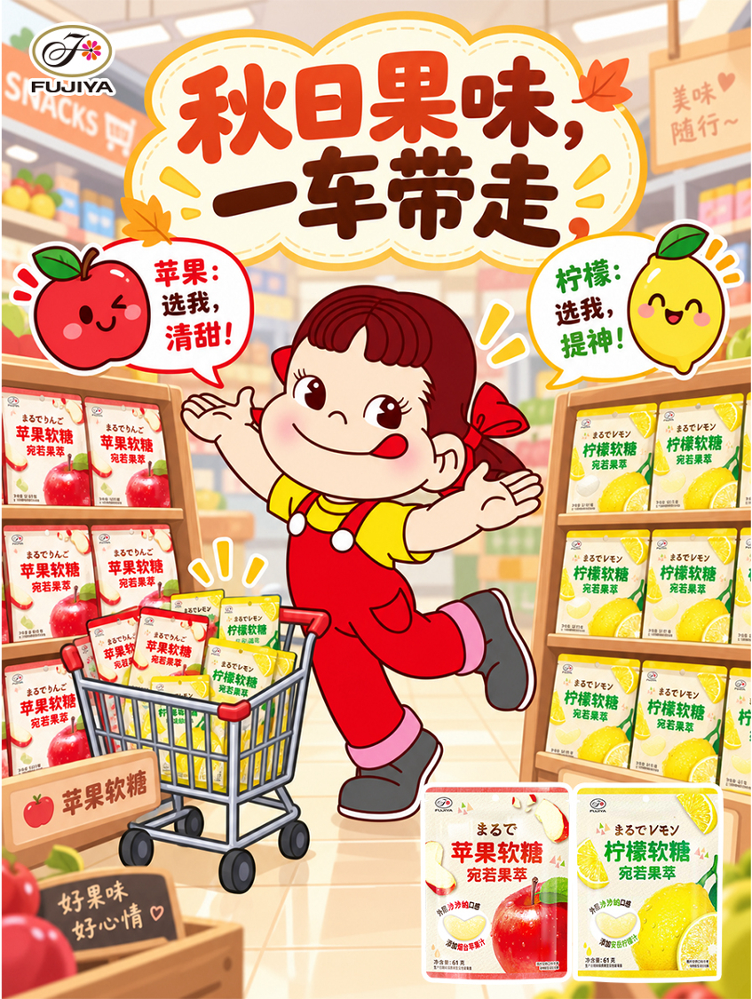 不二加点料🍎苹果 vs 🍋柠檬，盒马新上的这对果味CP你站谁？盒马零食区又热