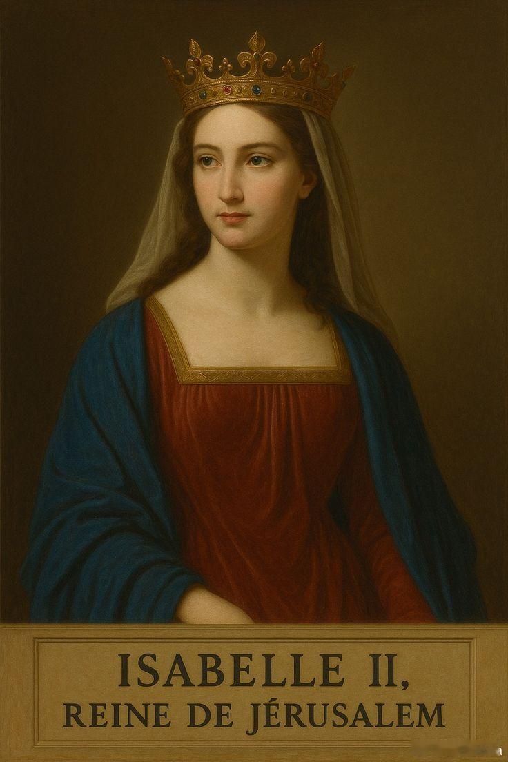 历史人物 悲剧的耶路撒冷王国伊莎贝拉二世女王（1212-1228），政治联姻嫁给