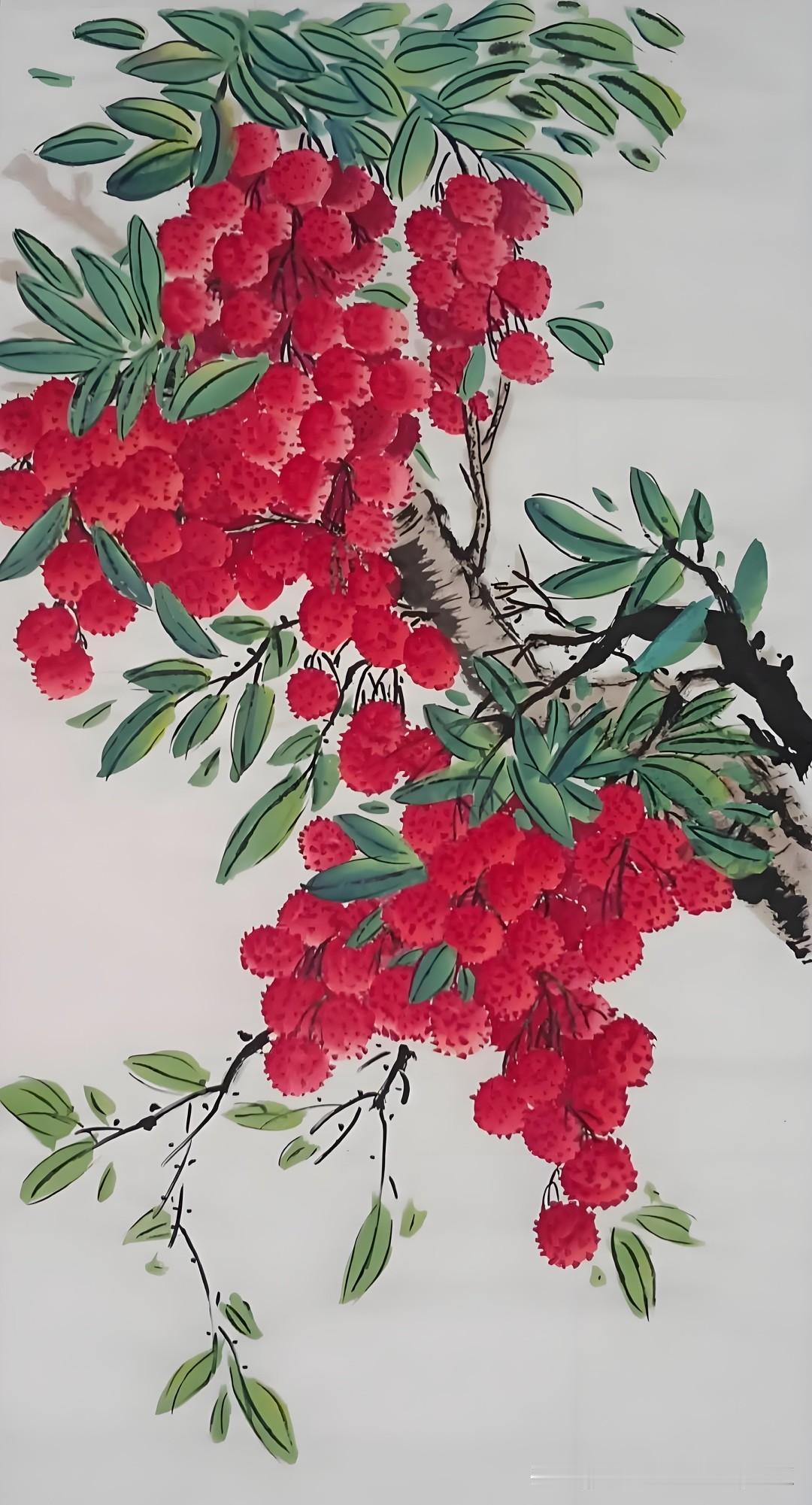 《咏荔枝・其一》
——明・区怀年
芒种家家听子规，
邀欢何处柳塘西。
香风十里嘘