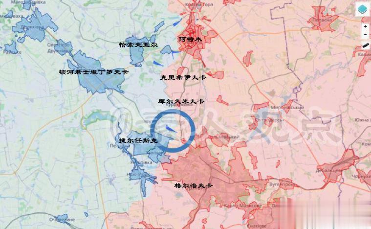 #俄乌局势# #俄乌局势新进展# 乌克兰军队向格尔洛夫卡增派装甲部队   根据今