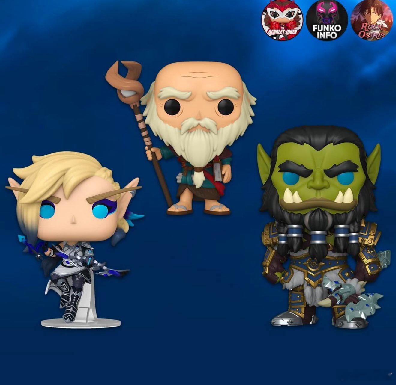 暴雪  魔兽世界  暗黑4  三款新的来自Funko的暴雪玩偶即将发售，本次推出