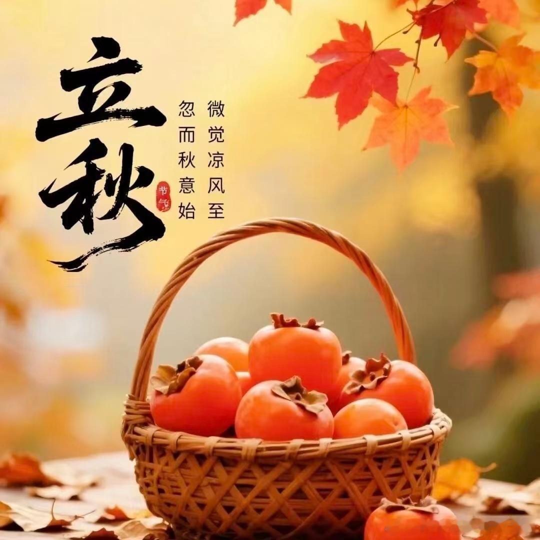 立秋今年立秋有点特别，19点42分才交节，老话讲“晚立秋热死牛”，偏偏又撞上“秋